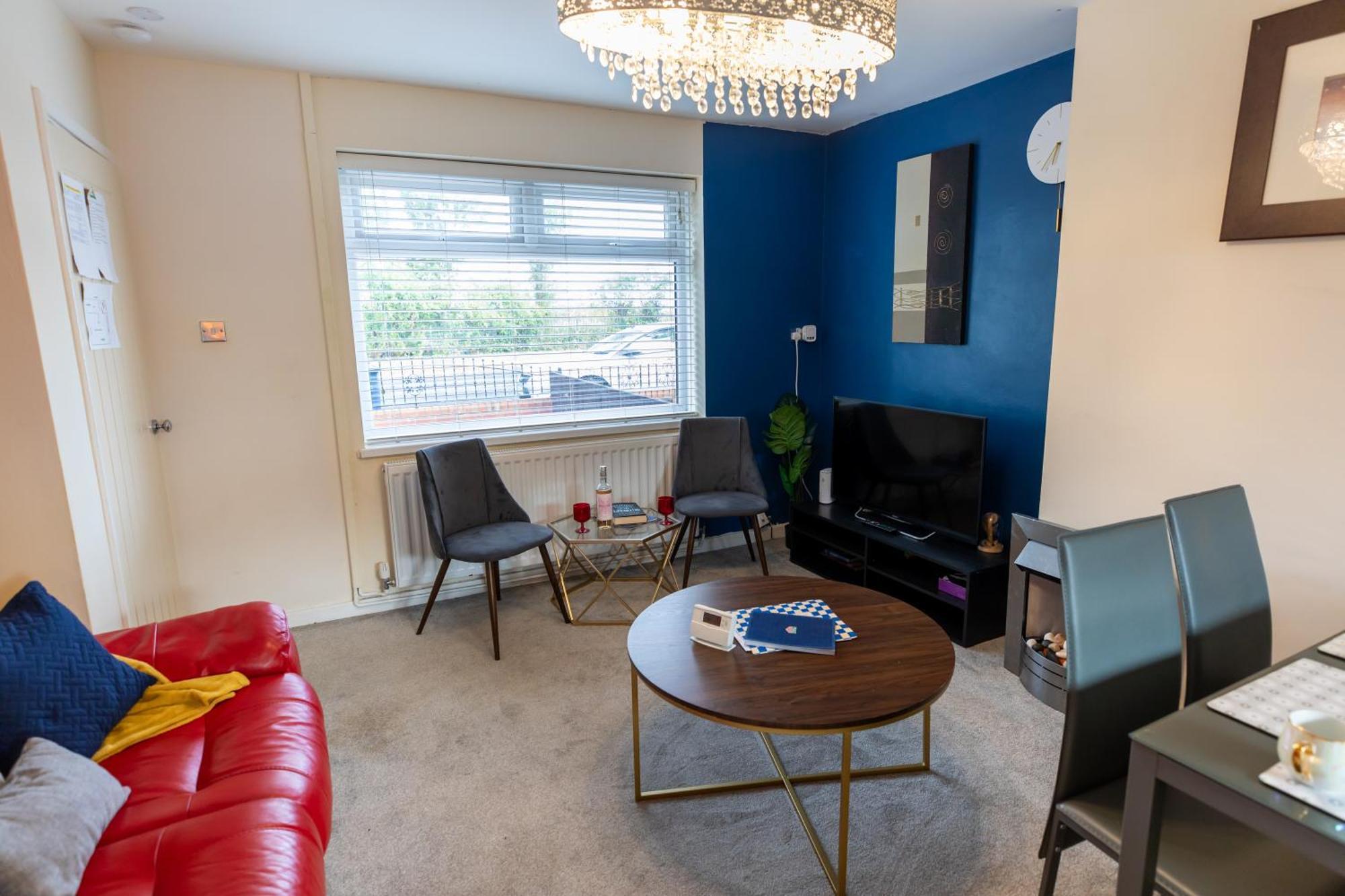 Og Stays Ii- 3Bedroom House Near Nissan & Stadium, Free Parking Sunderland  Eksteriør billede