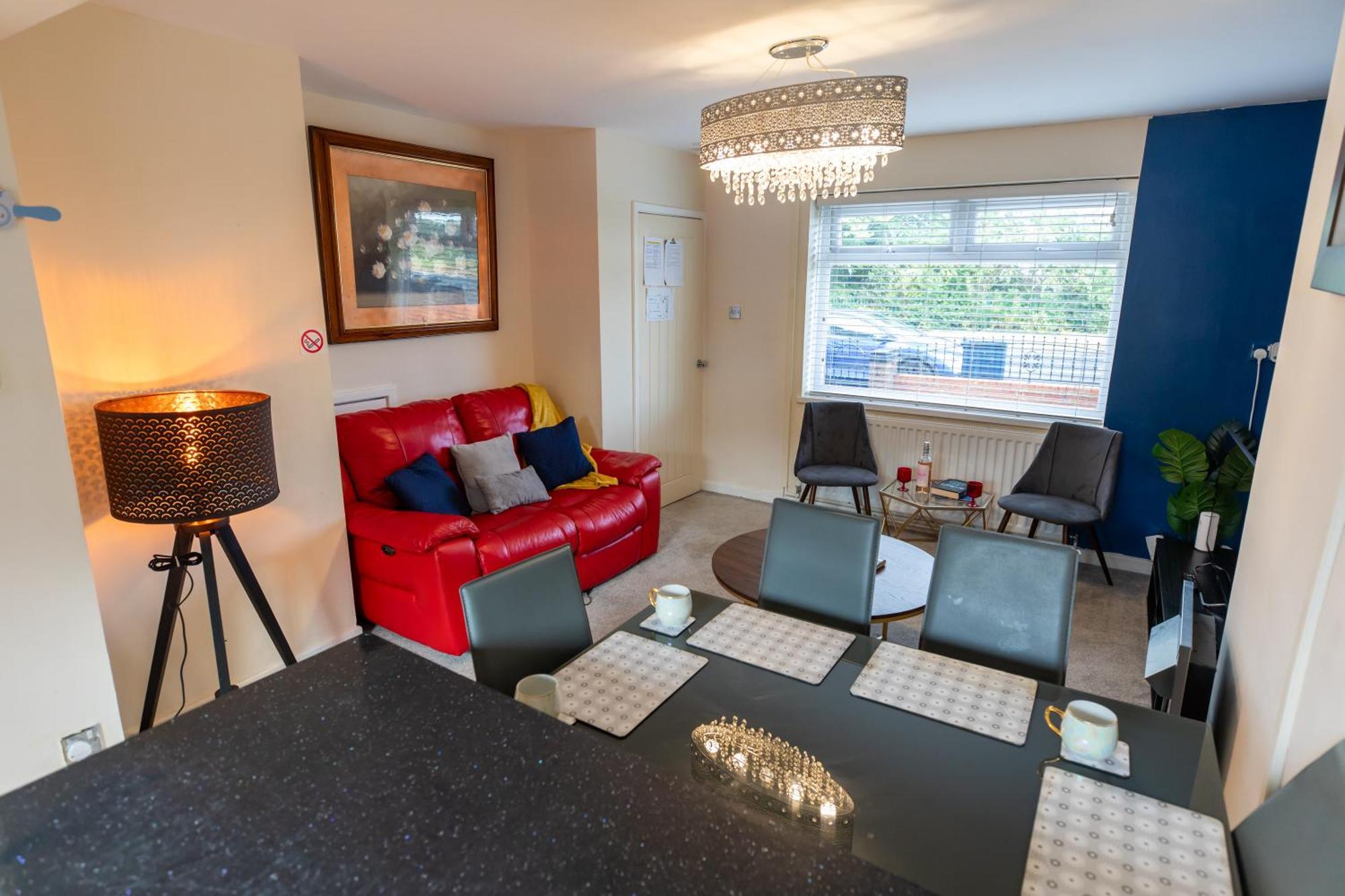Og Stays Ii- 3Bedroom House Near Nissan & Stadium, Free Parking Sunderland  Eksteriør billede